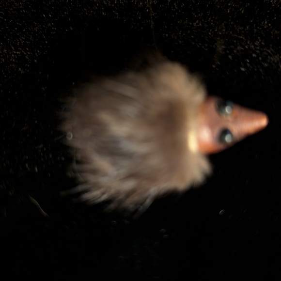 Vintage art deco fur hedgehog pin Broach S - Picture 3 of 4